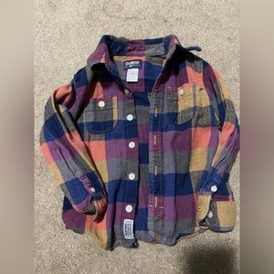 OshKosh plaid shirt